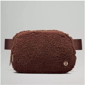 lululemon athletica Brown Sherpa Belt Bag